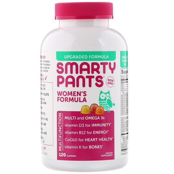 SmartyPants, ΠΠΎΠΌΠΏΠ»Π΅ΠΊΡ Π΄Π»Ρ ΠΆΠ΅Π½ΡΠΈΠ½, 120Β ΠΆΠ΅Π²Π°ΡΠ΅Π»ΡΠ½ΡΡ
ΡΠ°Π±Π»Π΅ΡΠΎΠΊ