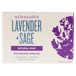 Отзывы о Schmidt's, Natural Soap, Lavender + Sage, 5 oz (142 g)