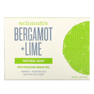 Schmidt's, Natural Soap, Bergamot + Lime, 5 oz (142 g) отзывы