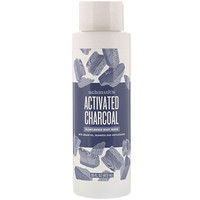 Plant-Based Body Wash, Activated Charcoal, 16 fl oz (473 ml) - изображение
