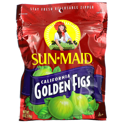 Sun-Maid Калифорнийский золотой инжир 170 г (6 унций)