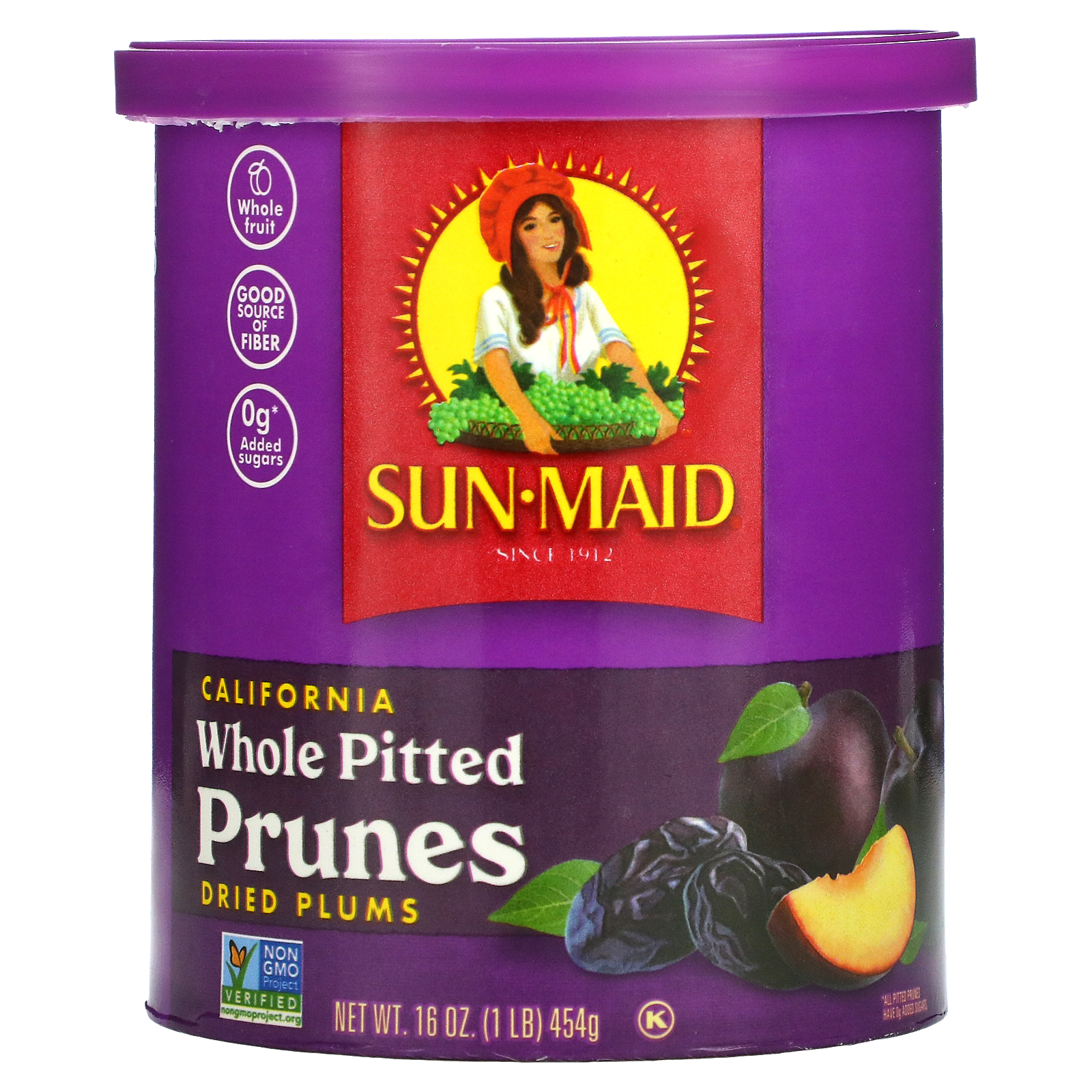 Sun-Maid California Whole Pitted 【メーカー公式ショップ】 Prunes Dried Plums oz g 16 454