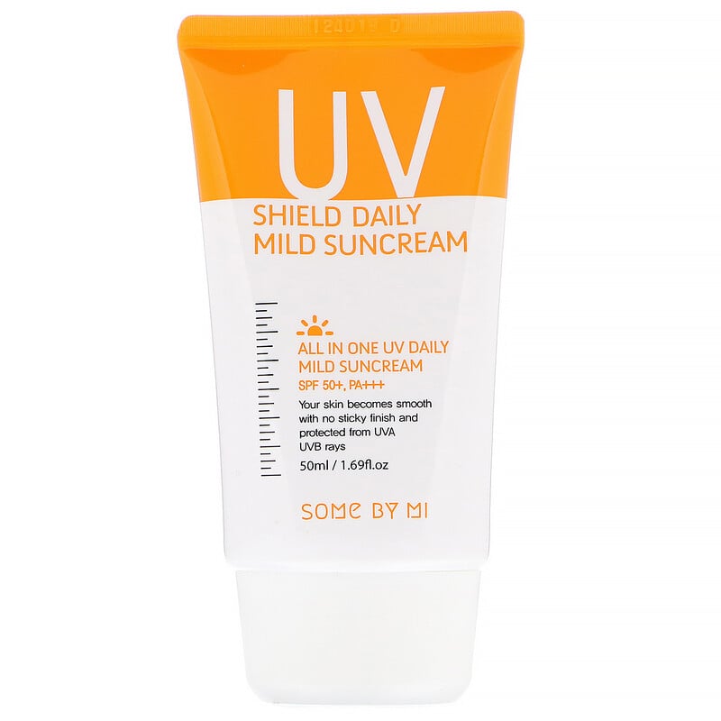 Some By Mi, UV Shield Daily Mild Suncream, SPF 50+ PA+++, 1.69 fl oz ...