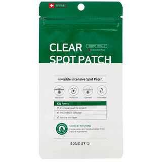 Some By Mi, 30 Days Miracle Clear Spot Patch, патчи против акне, 18 шт.