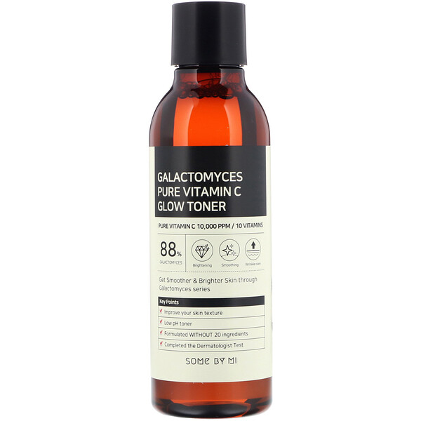 Some By Mi, Galactomyces Pure Vitamin C Glow Toner, 200 ml