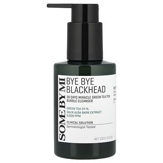 SOME BY MI, Bye Bye Blackhead, 30 Days Miracle Green Tea Tox Bubble Cleanser, 4.23 oz (120 g)