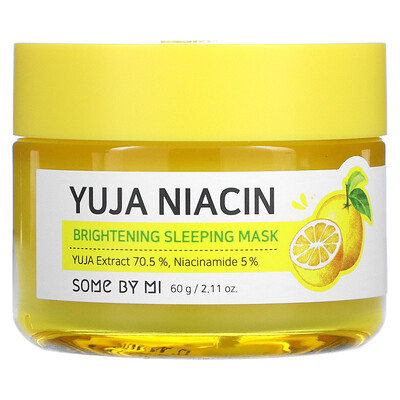 Купить Some By Mi Yuja Niacin, ночная увлажняющая маска, 60 мг (2, 11 унции)