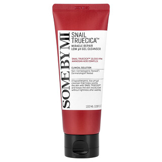 SOME BY MI, Snail Truecica™, Gel de limpieza milagroso y reparador con pH bajo, 100 ml (3,38 oz. líq.)