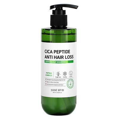 

Some By Mi, Cica Peptide Anti Hair Loss, Derma Scalp Shampoo, 9.63 fl oz (285 ml)