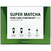 Some By Mi, Super Matcha Pore Care Starter Kit, Edition, 4 Piece Set
