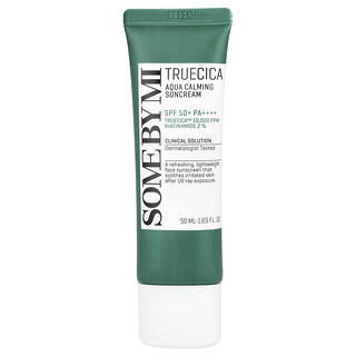 SOME BY MI, Truecica, увлажняющее и успокаивающее солнцезащитное средство, SPF 50+ PA++++, 50 мл (1,69 жидк. унции)