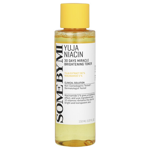Some By Mi Yuja Niacin, 30 Days Bright Miracle Brightening Toner , 5.07 fl oz (150 ml)