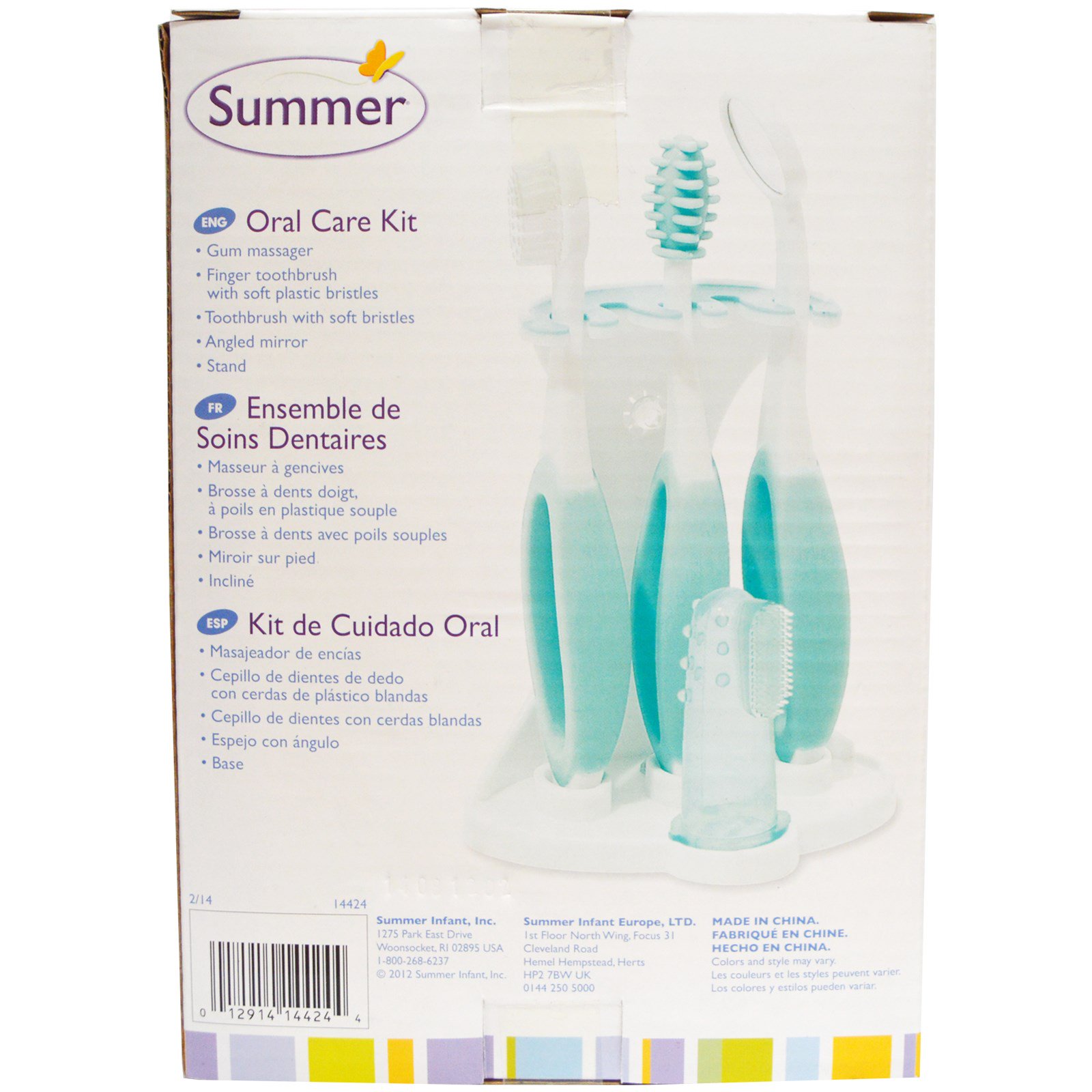 Summer Infant, Oral Care Kit, 5 Piece Kit iHerb