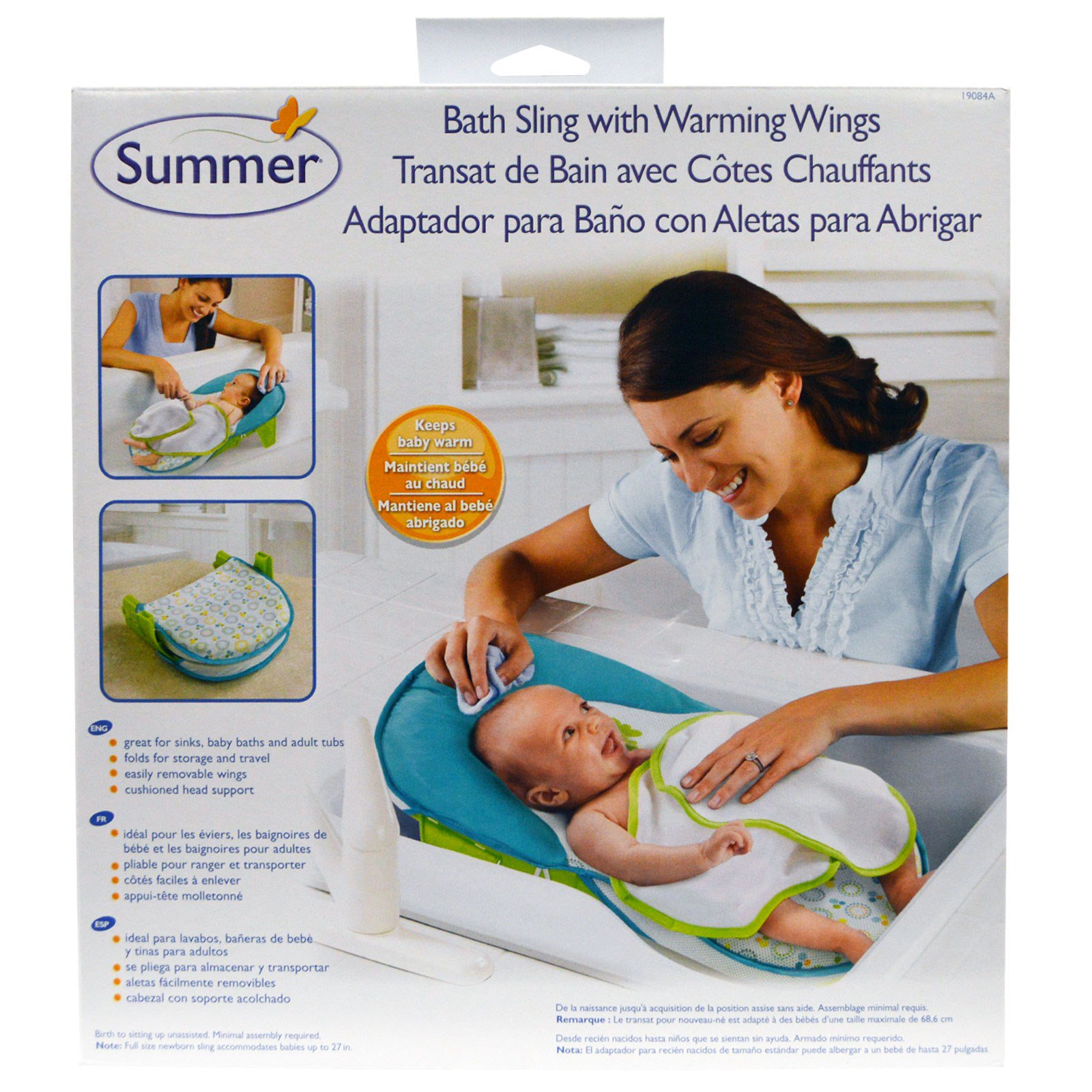 Summer Infant Bath Sling With Warming Wings 1 Set Iherb Com