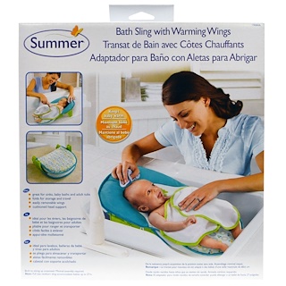 Summer Infant, Вставка в ванночку с согревающими крылышками, 1 набор