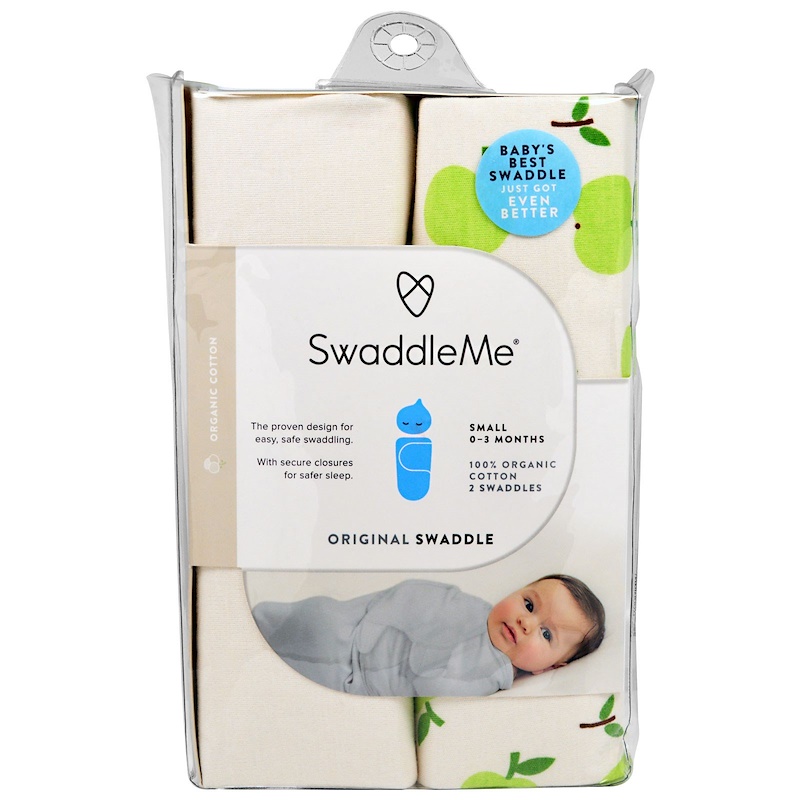 Summer Infant, Swaddle Me، لفة أطفال أصلية،حجم صغير، 03 شهور، 2 لفة