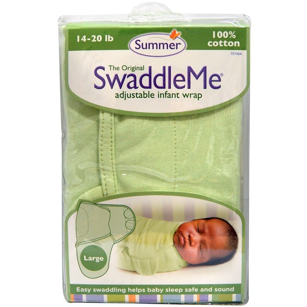 swaddleme adjustable infant wrap