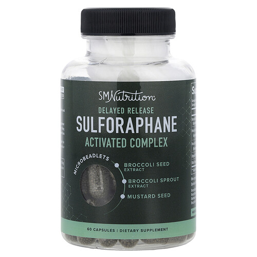 Smnutrition Sulforaphane Activated Complex, Delayed Release, 60 Capsules