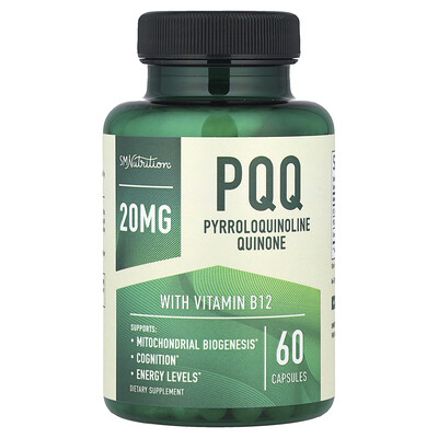 SMNutrition  PQQ  60 Capsules