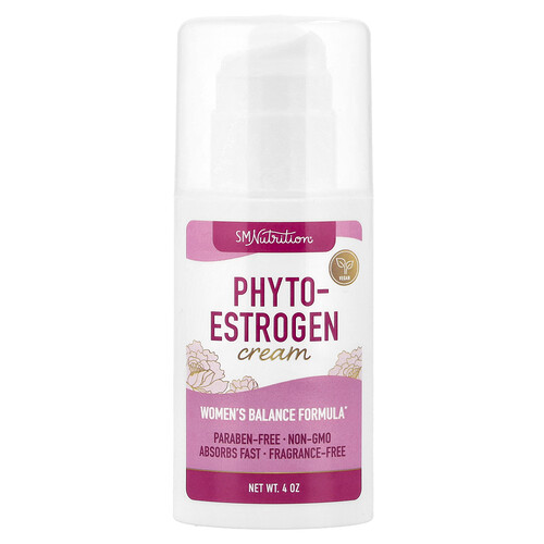 Smnutrition Phyto-Estrogen Cream, Fragrance-Free, 4 oz