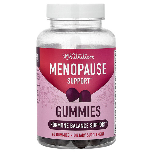Smnutrition Menopause Support Gummies, Black Currant, 60 Gummies