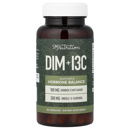 SMNutrition, DIM + I3C, 60 Kapseln