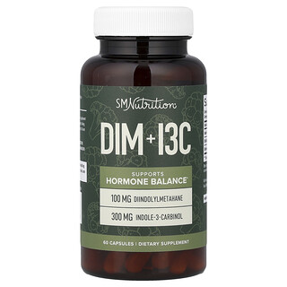 SMNutrition, DIM + I3C, 60 капсули