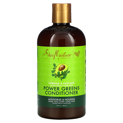 

SheaMoisture Power Greens Conditioner Moringa & Avocado 13 fl oz (384 ml)