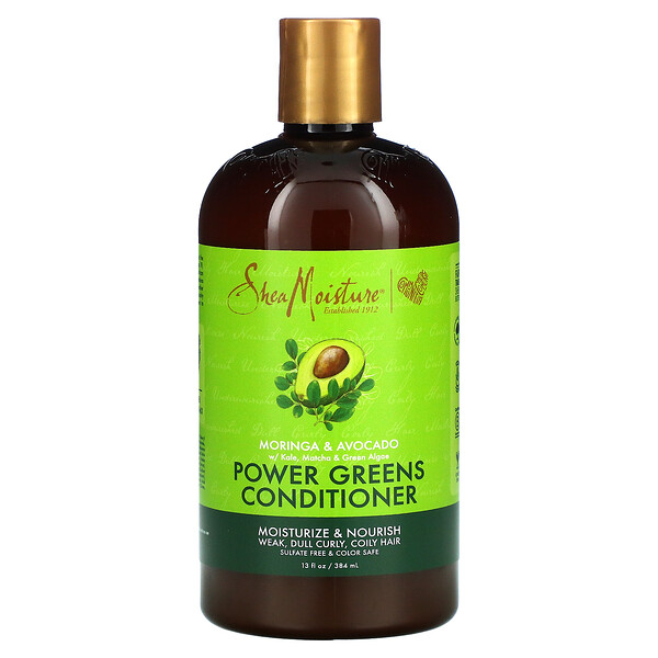 Power Greens Conditioner, Moringa & Avocado, 13 fl oz (384 ml)