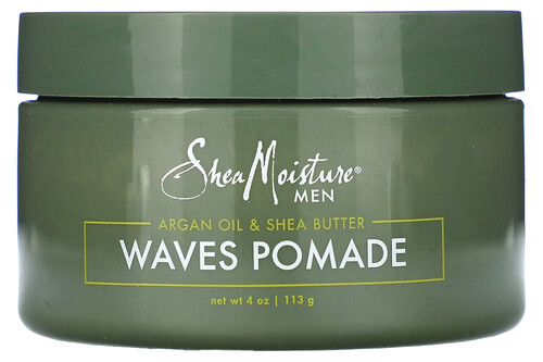 SheaMoisture, Men, Waves Pomade, Arganöl und Sheabutter, 113 g (4 oz.)