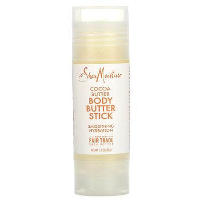 

SheaMoisture Body Butter Stick, масло какао, 43 г (1,5 унции)