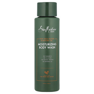 SheaMoisture, Men, Moisturizing Body Wash, Raw Shea Butter & Mafura Oil, 15 fl oz (444 ml)