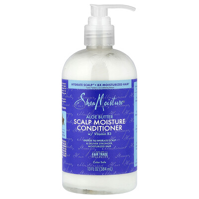 Sheamoisture , Scalp Moisture Conditioner, Aloe Butter With Vitamin B3, 13 Fl Oz (384 Ml)