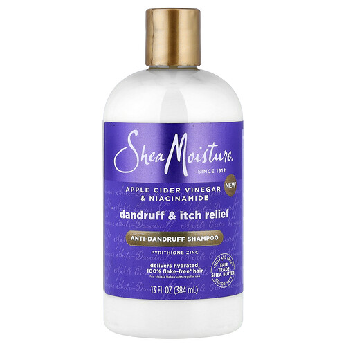 Sheamoisture Anti-Dandruff Shampoo, Apple Cider Vinegar & Niacinamide, 13 fl oz (384 ml)