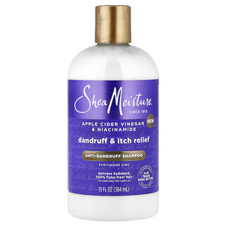 SheaMoisture, шампунь против перхоти, яблочный уксус и никотинамид, 384 мл (13 жидк. унций)
