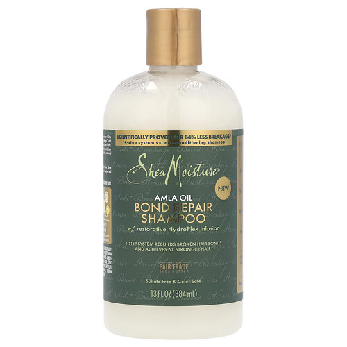 SheaMoisture, Bond Repair Shampoo, Bond Repair Shampoo, Amlaöl, 384 ml (13 fl. oz.)
