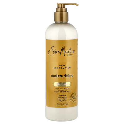 Product Image for SheaMoisture, Moisturizing Body Lotion, Raw Shea Butter, 16 fl oz (473 ml)
