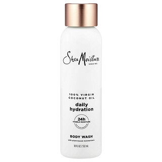 SheaMoisture, Daily Hydration Body Wash, 100% Virgin Coconut Oil, 18 fl oz (532 ml)