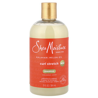 SheaMoisture, Shampooing extensible pour les boucles, Huile essentielle de melon du Kalahari, 384 ml