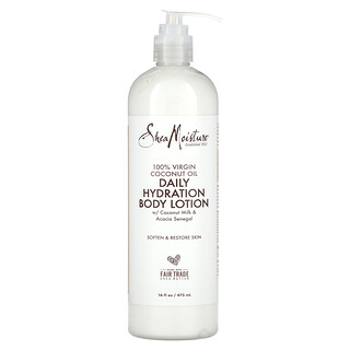 SheaMoisture, 100 % Virgin Coconut Oil, Daily Hydration Body Lotion, 16 fl oz (473 ml)