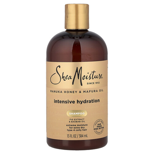 Shea Moisture - Manuka Honey & Mafura Oil Intensive Hydration Shampoo (13oz) - Image 8