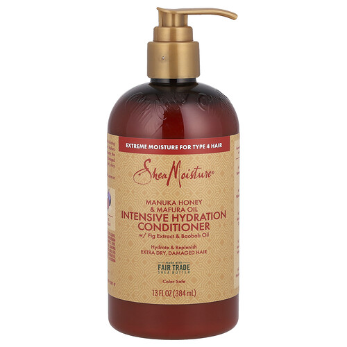 SheaMoisture Intensive Hydration Conditioner for Extra-Dry, Type 4 Coily Hair Manuka Honey and Mafura Oil - 13.0 fl oz