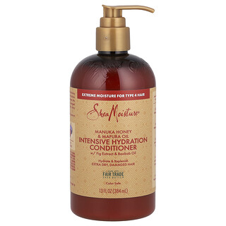 SheaMoisture, Mel de Manuka e Óleo de Mafureira, Condicionador de Hidratação Intensiva, 384 ml (13 fl oz)