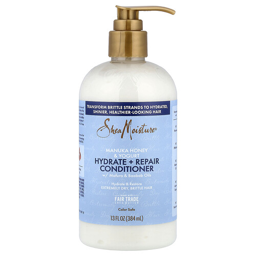 Sheamoisture Manuka Honey & Yogurt, Hydrate + Repair Conditioner, 13 fl oz (384 ml)
