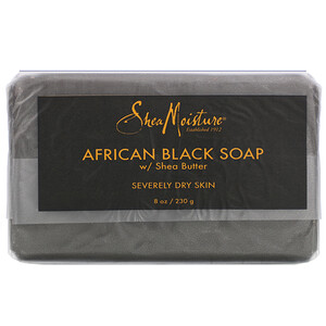 Отзывы о Ши Мойстчэ, African Black Soap with Shea Butter, 8 oz (230 g)