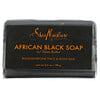 SheaMoisture‏, قالب صابون للجسم والوجه الأكثر عرضة لحب للبقع والندبات، صابون أسود أفريقي بزبدة الشيا، 3.5 أونصة (99 جم)