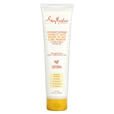 

SheaMoisture Make It Last Wash 'N Go Curl Primer Coconut Custard 10.3 fl oz (305 ml)