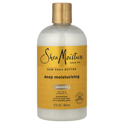 Product Image for SheaMoisture, Raw Shea Butter, Deep Moisturizing Shampoo, Curly & Coily Hair, 13 fl oz (384 ml)