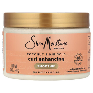 SheaMoisture, Curl Enhancing Smoothie, Coconut & Hibiscus, 12 oz (340 g)