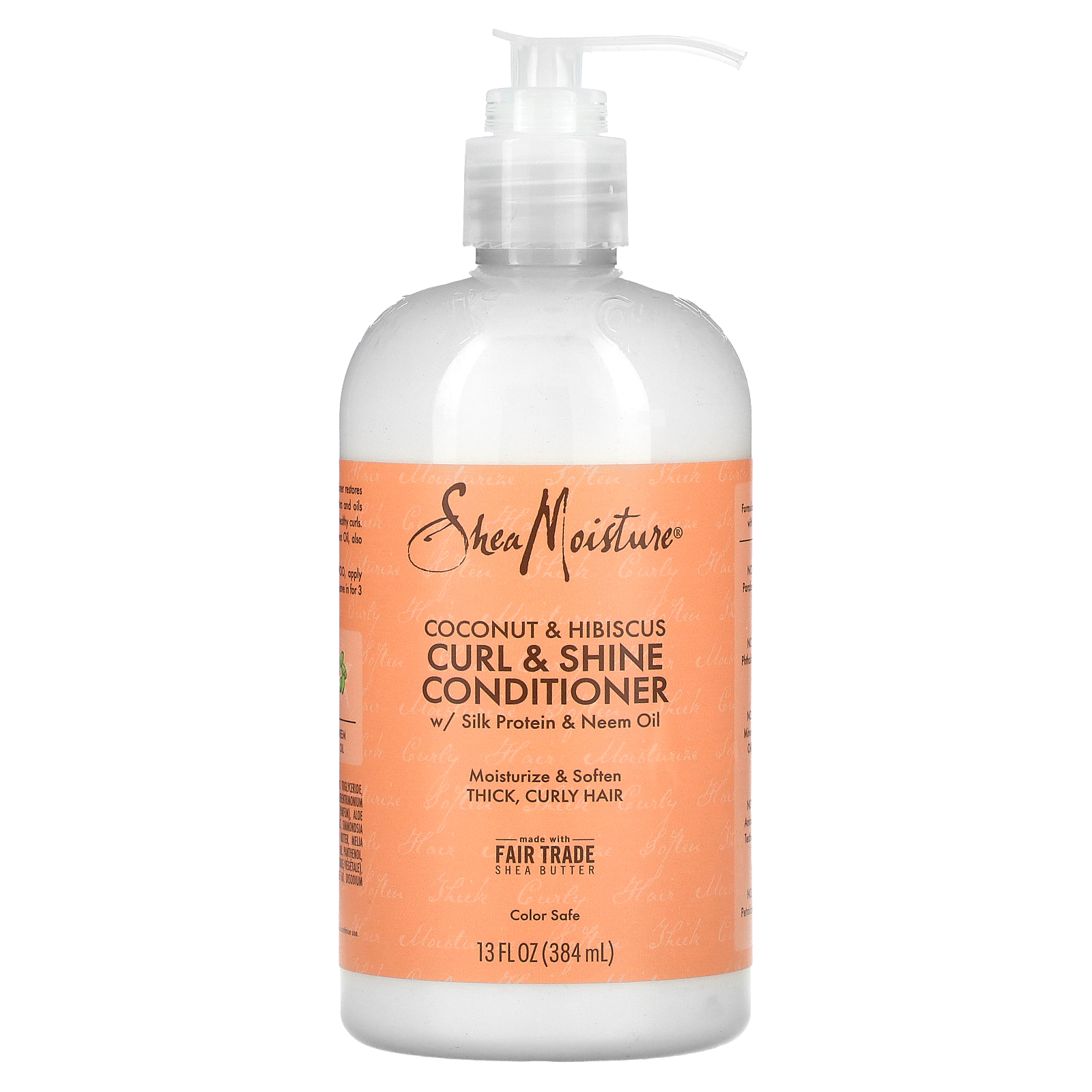 SheaMoisture, Curl & Shine Conditioner, Coconut & Hibiscus, 13 fl oz ...